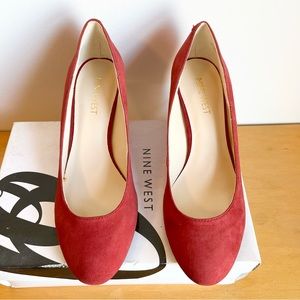 (New) Nine West Genuine Leather Wedges